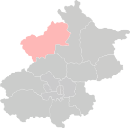 Contea di Yanqing – Mappa