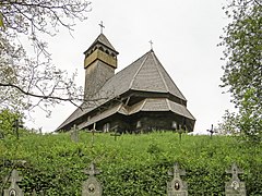 l'église de st-Nicolas à Serednie Vodiane classée[5].
