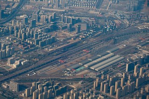 杭州北站站场航拍（2023年）
