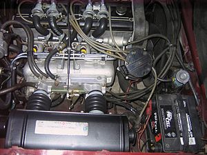 English: 1976 Chevrolet Cosworth Vega engine