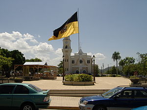 Yauco's town plaza (Plaza Fernando Pacheco)