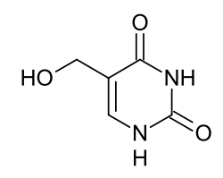 Strukturformel von 5-(Hydroxymethl)uracil