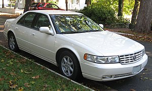 1998-2004 Cadillac Seville photographed in USA.