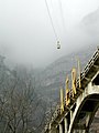 La funivia che porta a Montserrat