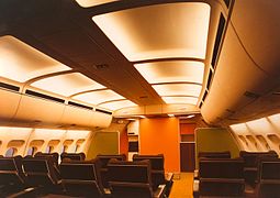 Airbus A 300 B: Finaler Entwurf Interior-Design