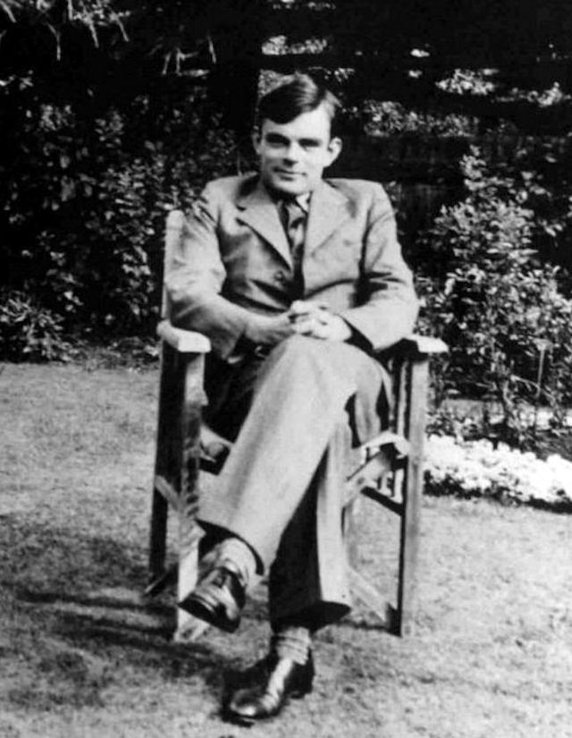 Alan Turing, aged 16