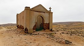 Capela de Bentiaba, construída por volta de 1894.