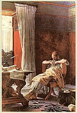 Peinture d'Archimède, représentée pendant la phase finale du siège