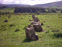 Early archaeoastronomers surveyed Megalithic constructs in the British Isles, at sites like Auglish in County Londonderry, in an attempt to find statistical patterns. Auglish.jpg