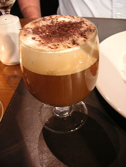 Liqueur coffee