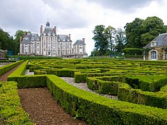 Le parc et le château de Balleroy