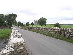 View towards Bective Abbey