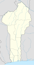 DBBK trên bản đồ Benin