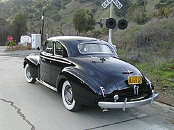1940 Buick Super Series 50 Sport Coupe Model 56S rear