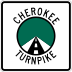 Cherokee Turnpike marker