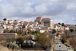 Vy över Chinchón