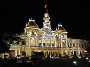 Rathaus von Hồ-Chí-Minh-Stadt im Kolonialstil