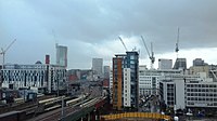 Skyline looking in the direction of Manchester Victoria