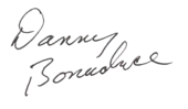 signature de Danny Bonaduce