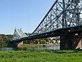 Dresden: Loschwitzer Brücke Blaues Wunder