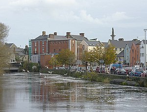 River Fergus going through Ennis.