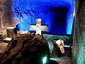 Halite carved Salt Cathedral of Zipaquirá, Колумбія