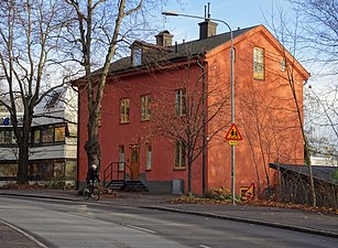 Lövholmsvägen 65, före detta Larssons Limpbageri.