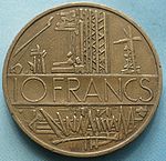 Национальные валюты стран (Берегущие трффик - отключайте картинки.) 150px-France_10_francs_1978