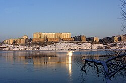 Fredhäll, vy från Stora Essingen