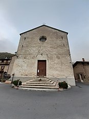 Vista da gêxa de Sant'Antugnin (Cravaüna)