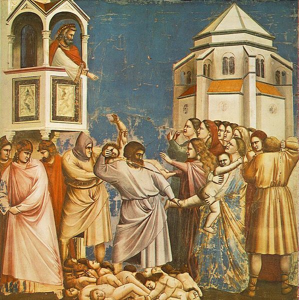 Fichier:Giotto - Scrovegni - -21- - Massacre of the Innocents.jpg
