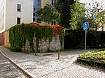 Teil der Stadtmauer am Graben