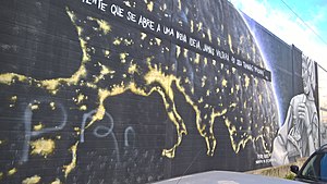 Rua Afonso de Albuquerque grafiti