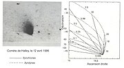 Halley le 14 avril 1986
