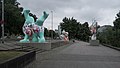 Hanover, sculptures the Nanas designed by Niki de Saint Phalle