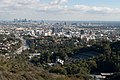 Panorama diurno di Los Angeles da Mulholland Drive