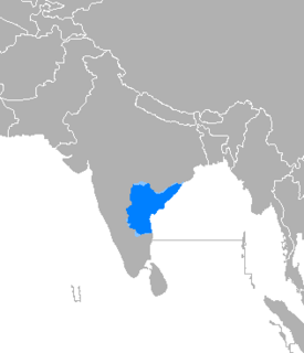 Telugun puhuma-alue