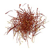 Saffron has been used in Italy for centuries. Iran saffron threads.jpg