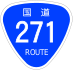 National Route 271 shield
