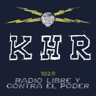 Affiche d'une radio libre espagnole Ke Huelga Radio