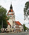 Gesellschaftshaus mit Saalanbau zum Zoologischen Garten sowie mit Vorfahrt und Terrasse zur Straße