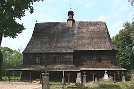 Iglesias de madera del sur de la Pequeña Polonia: Iglesia de San Leonardo de Lipnica Murowana