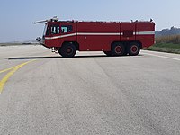 Kronenburg MAC 08-7000 military Airport crash tender, Israeli Air Force, Tel Nof Airbase