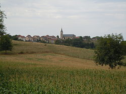 Skyline of La Bâtie-Divisin