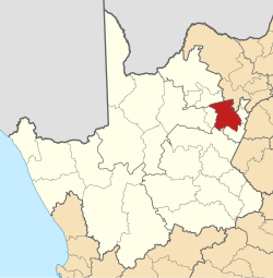 Location in the Northern Cape