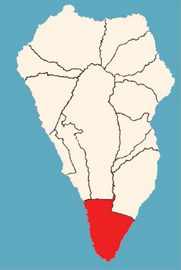 Fuencaliente de la Palma - Localizazion