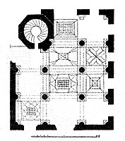 Menucihr Mosque, plan, 1881.[9][10]