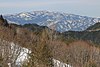 位山から望む猪臥山（2018年2月27日撮影）