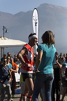 Marco de Gasperi vainqueur de la Limone Extreme SkyRace 2017.