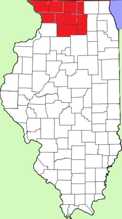The Northwest 8 Conference within Illinois
